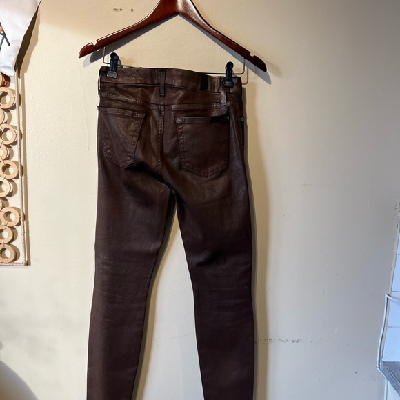 For all mankind size 26 brown skinny pants….. - Picture 5 of 7
